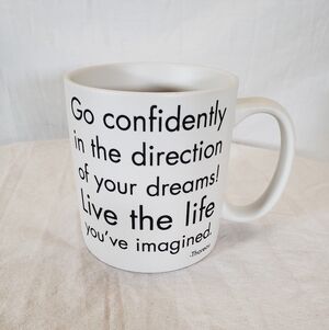 Quotable Mugs "....Live Your Life...." Coffee Mug